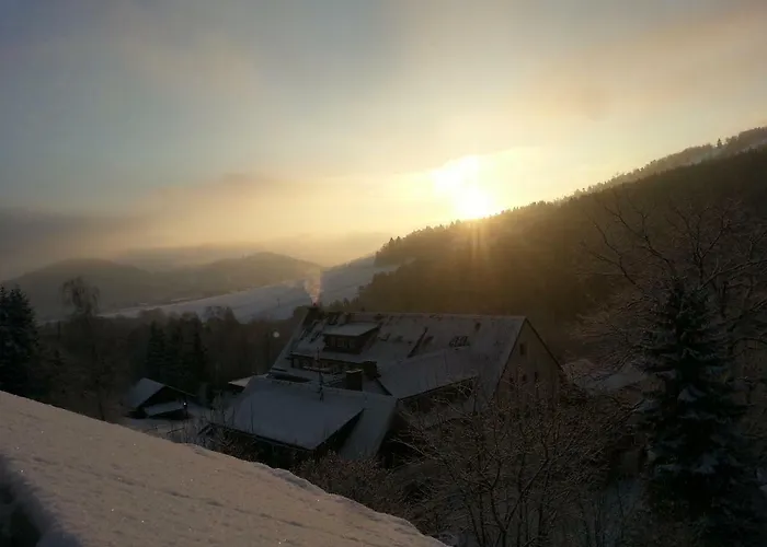 펜션 Haus Vor Den Eichen Fuer Familien *